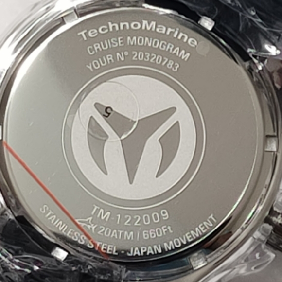 Invicta Line of TechnoMarine NWT Turquoise Cruise Swiss Mvt 47.8mm Men's Watch. - Picture 9 of 9